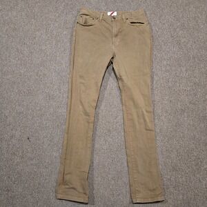Best Made Co. Pants Mens 33x32 Brown Cotton Twill Stretch 5-Pocket‎ Work Chino